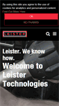 Mobile Screenshot of leister.com